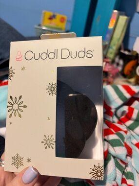 Cuddl Duds Black Headband in Branded Box